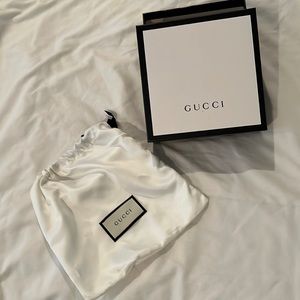 Gucci box and dust bag
